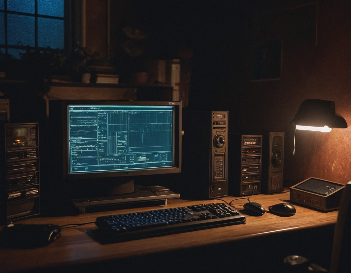 AI's Idea of a retro workstation