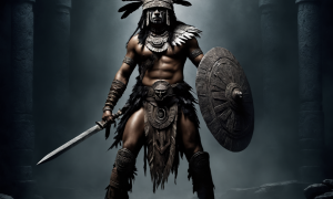 An Aztech Warrior
