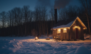 A Snowy Shack